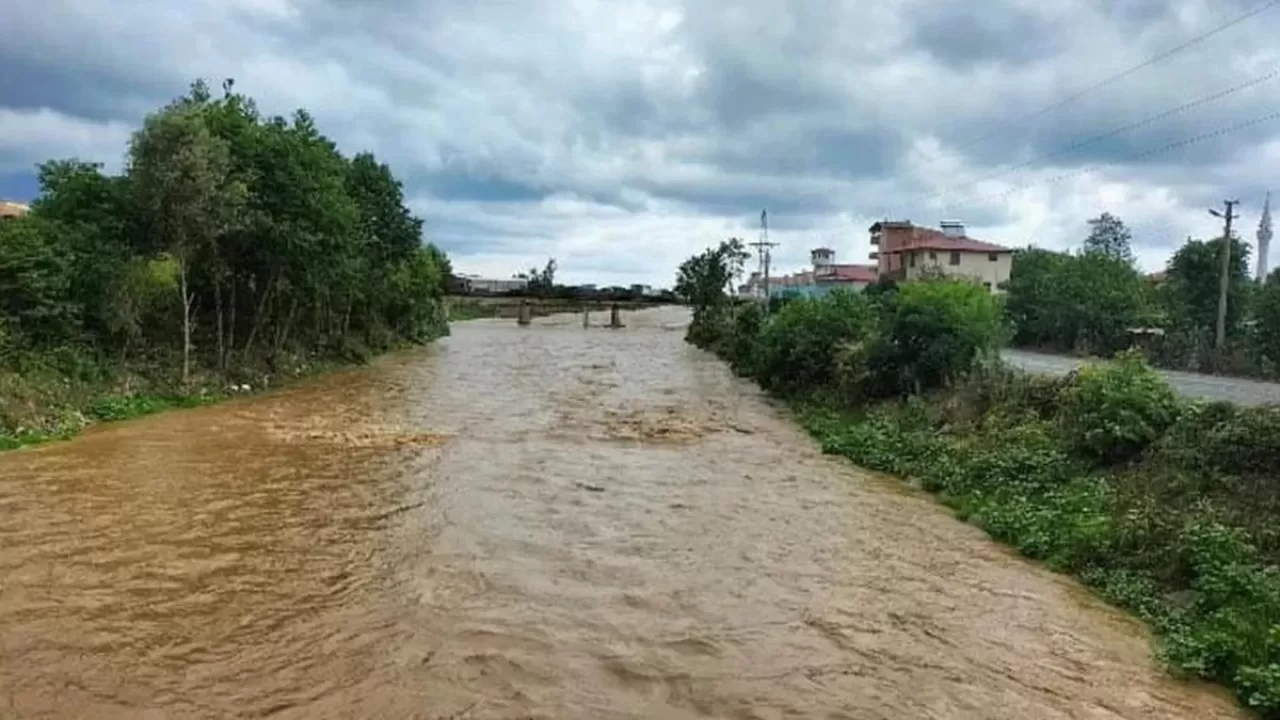 Ordu'da etkili olan sağanak yağış nedeniyle hayat durma noktasına geldi