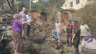 Yangın bölgelerindeki hasar tespit çalışmaları hız kazandı
