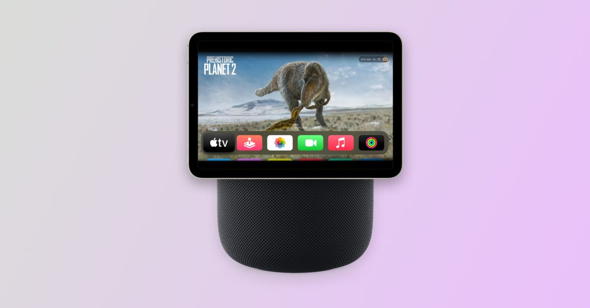 Apple, TVOS 17’yi ekranlı HomePod’da çalıştığı için iPad mini’de test ediyor